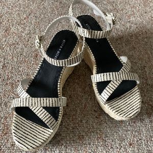 Alice + Olivia Platform Rachel Platform Espadrille Sandals 8.5